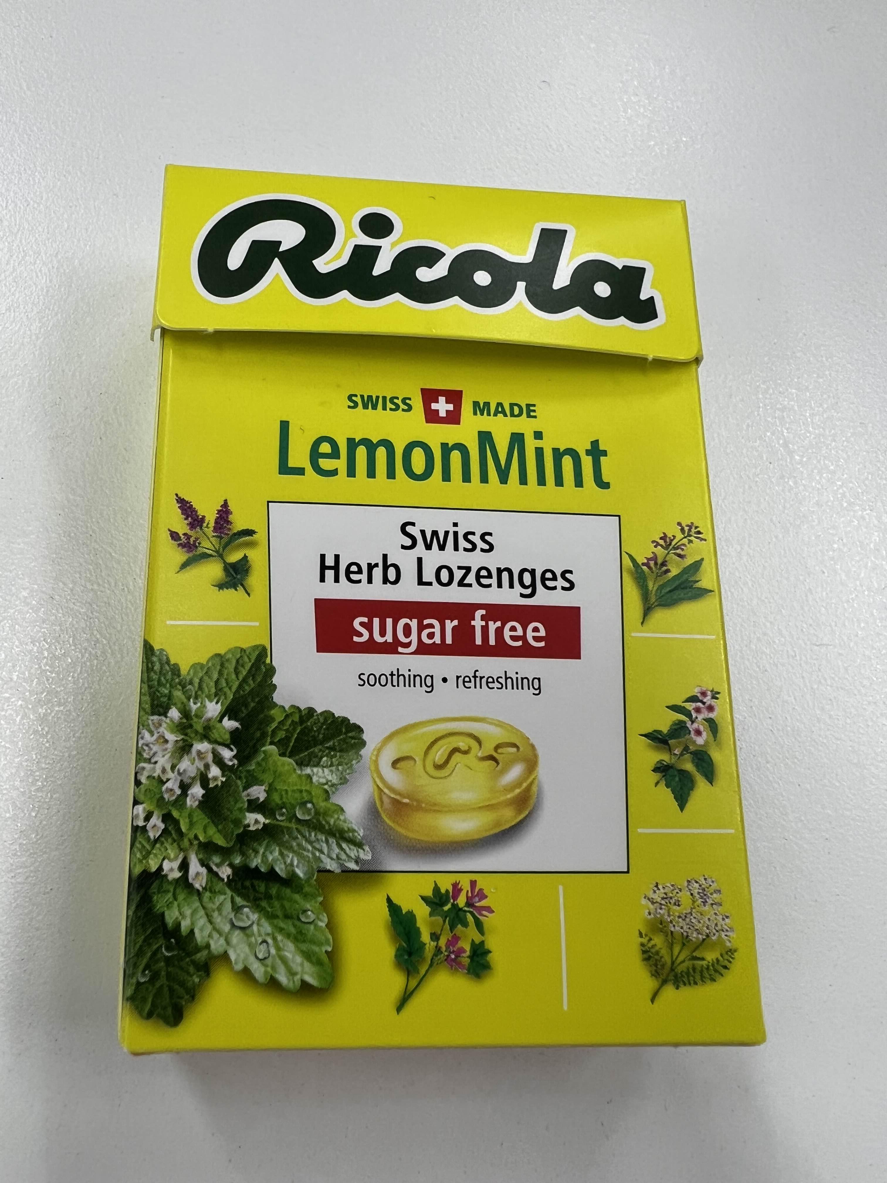 Ricola LemonMint 캔디