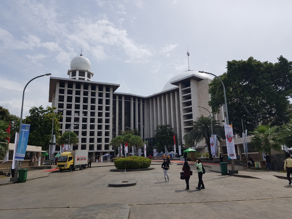 인도네시아 자카르타 무슬림 사원 Istiqlal Mosque