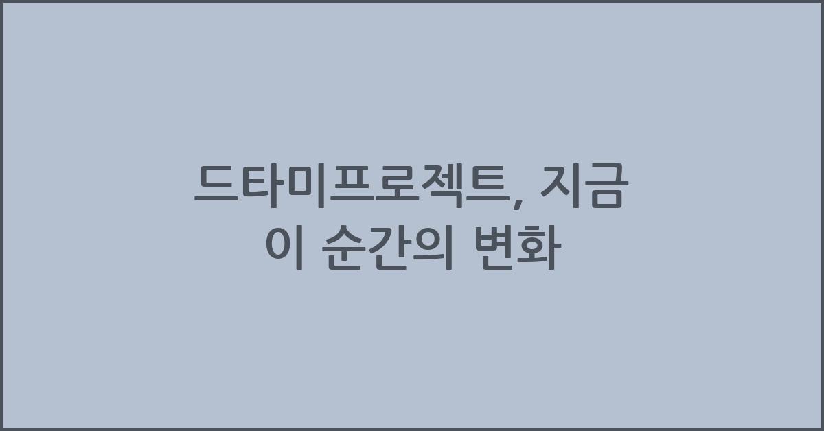 드타미프로젝트