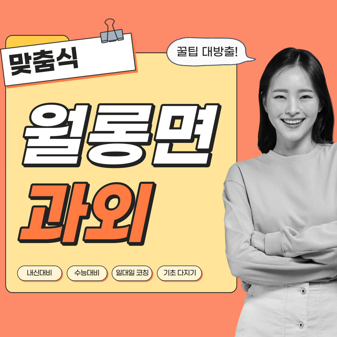  월롱면 국어과외 중학생 고등학생 영수 사회 역사 과학 내신관리 영어과외 수학과외 과탐 사탐 전문