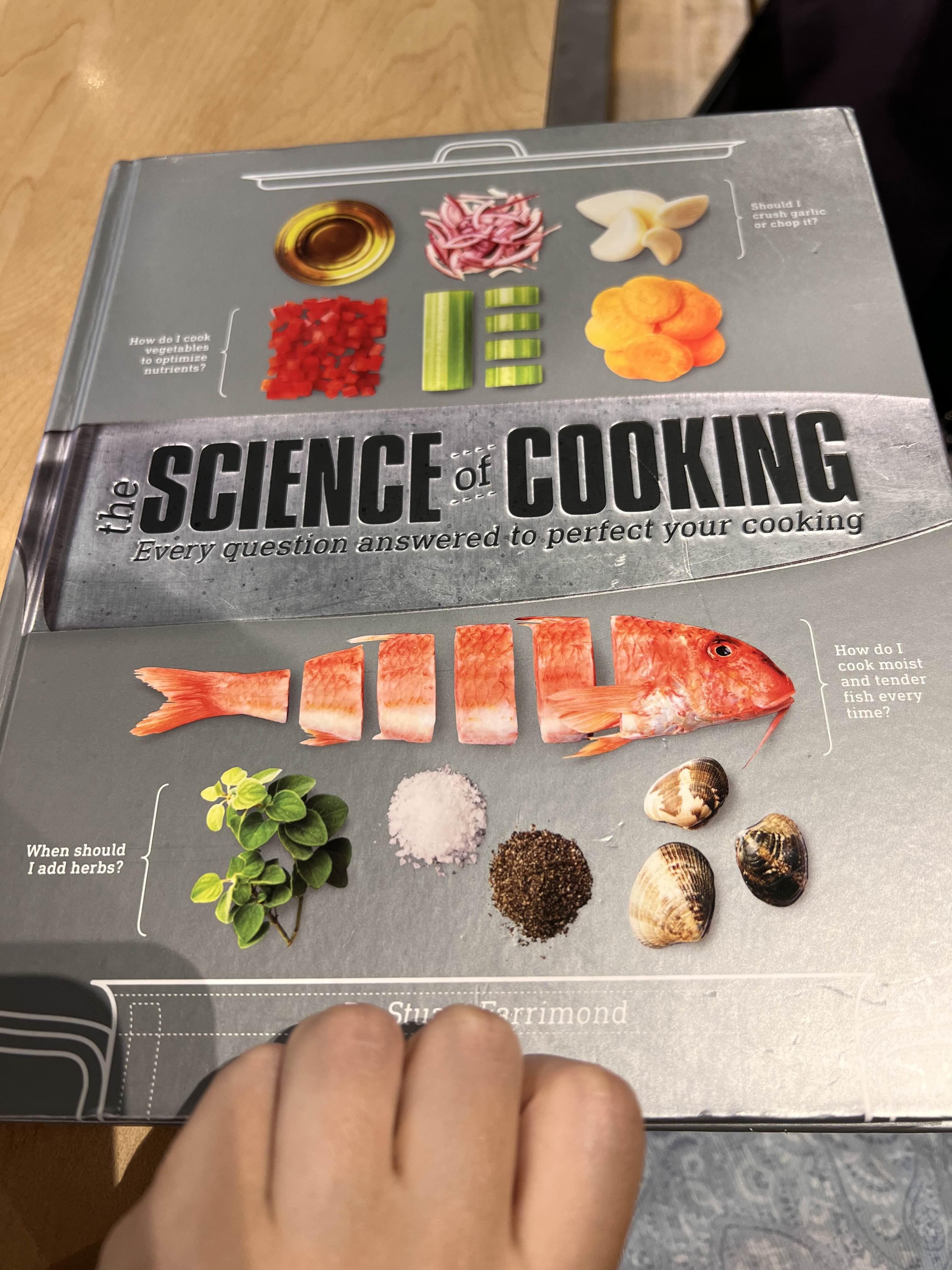 요리의 과학이라는 책