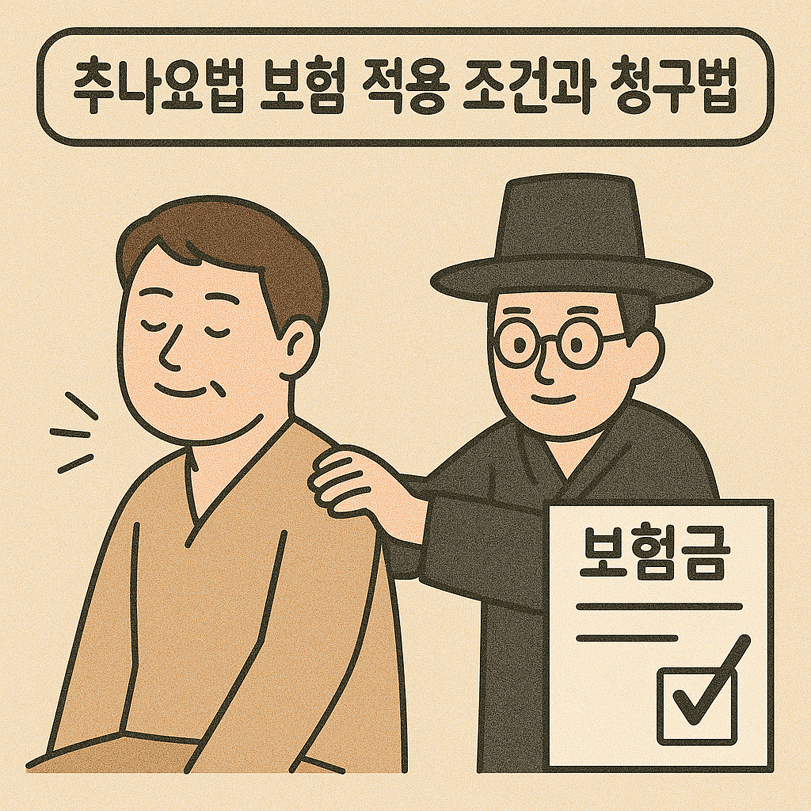 추나요법 보험 적용 조건과 청구법