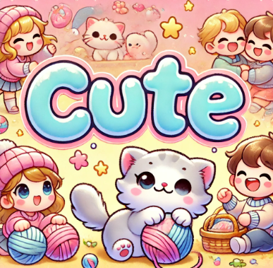 귀여운 아이들과 동물 / cute