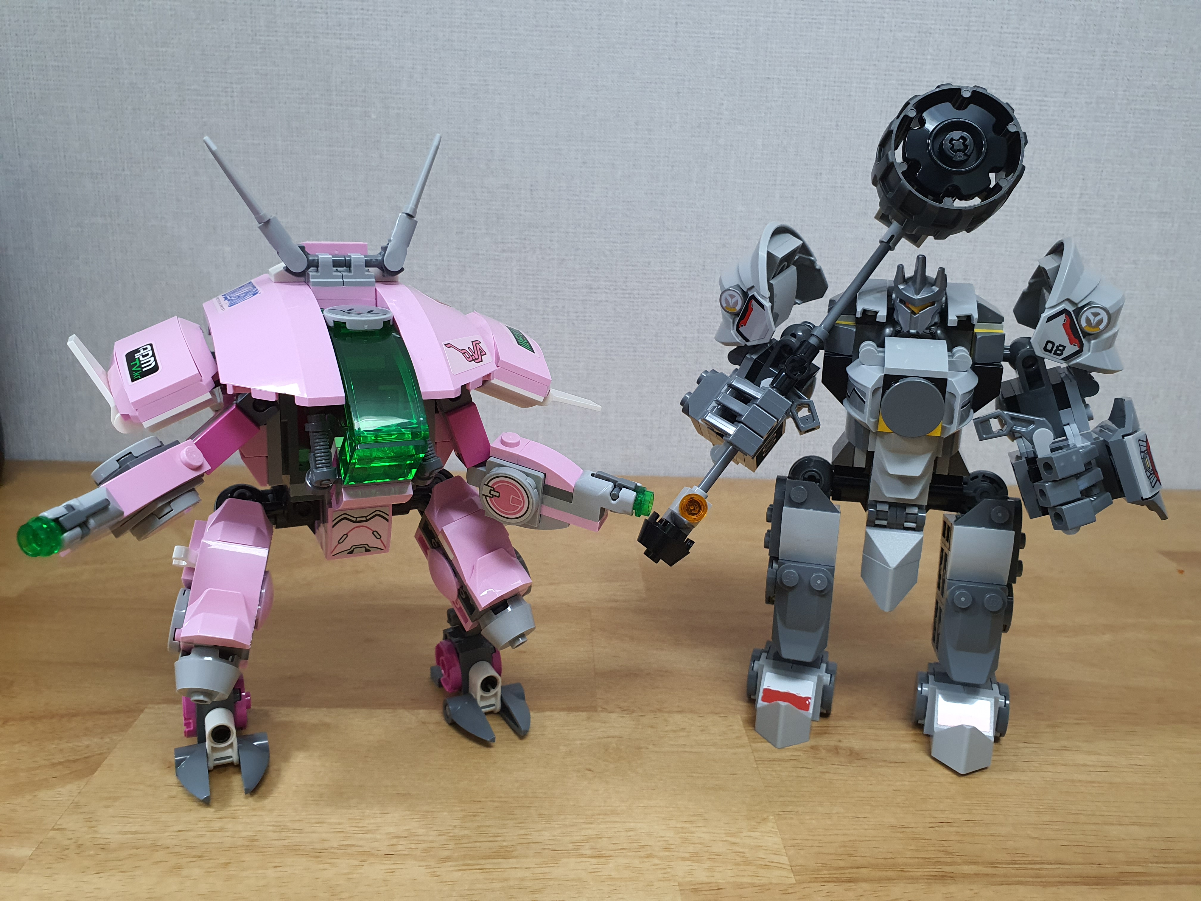  레고 LEGO 75973 오버워치 : D.VA vs 라인하르트