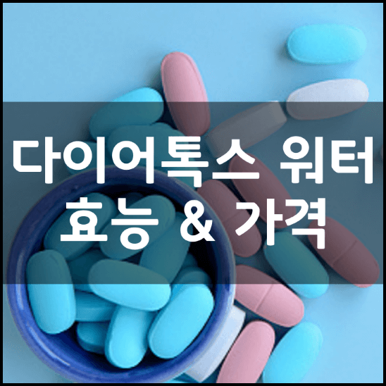 다이어톡스-뷰티워터-성분-효능-가격