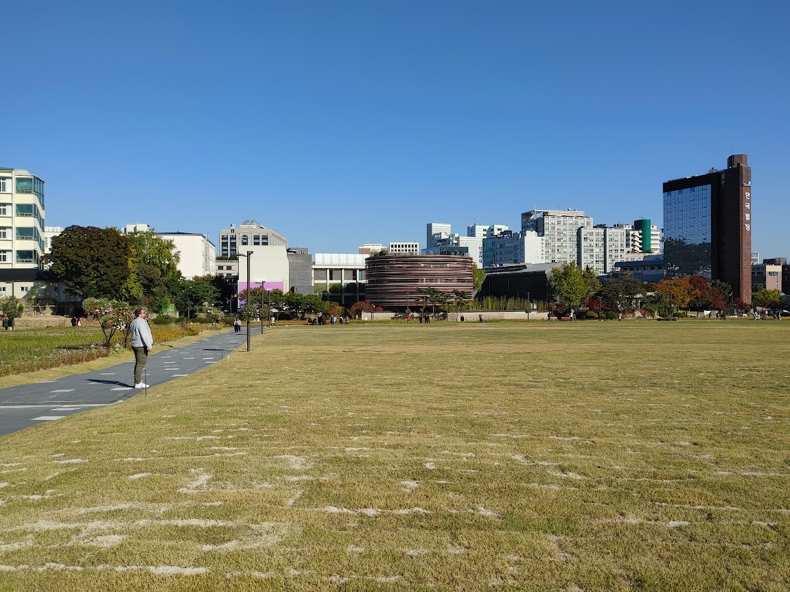인사동 뒤 거대한 공터 송현공원 관람기