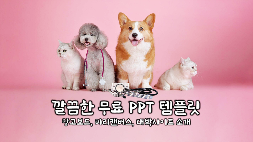 파워포인트사이트(미리 캔버스망고판 외 다수)예쁜무료PPT템플릿다운, 3