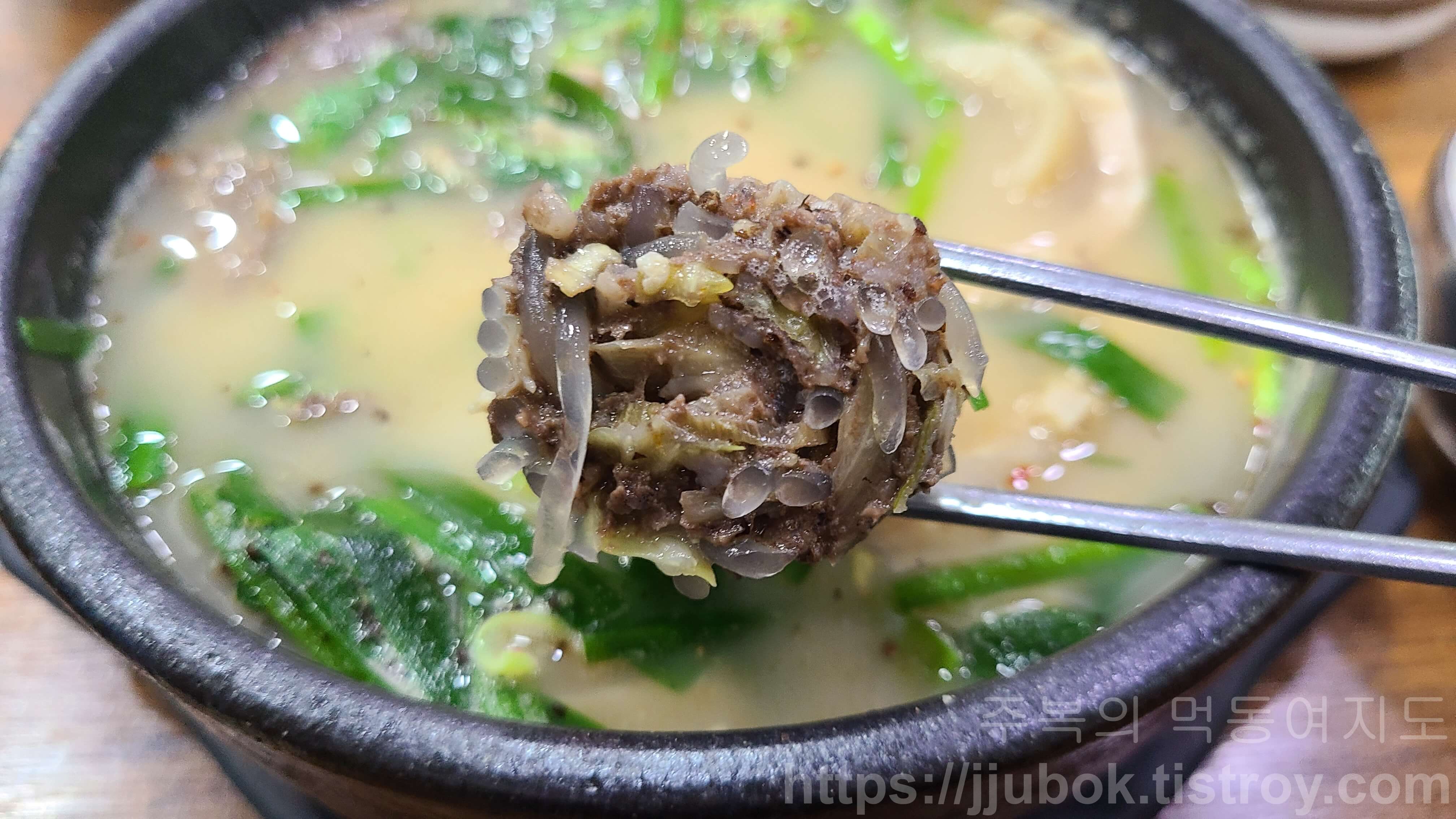 서당골토종순대국-순대국-순대-맛