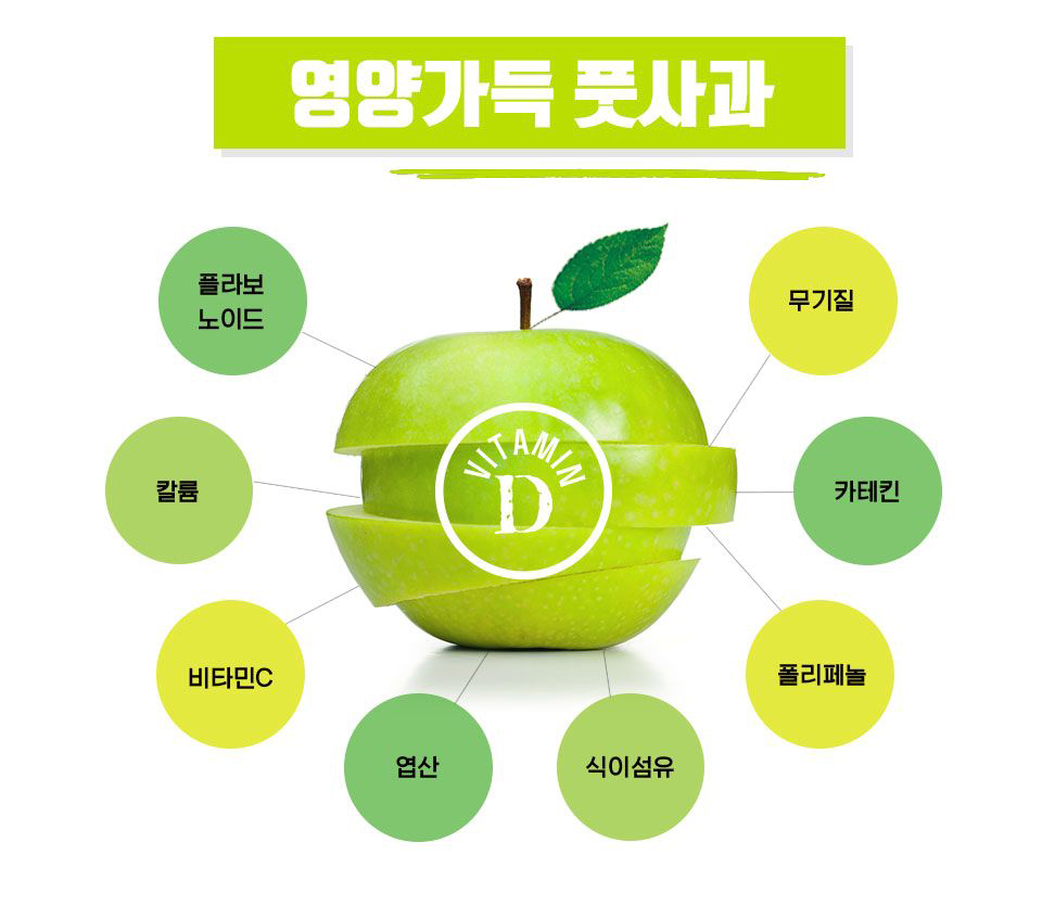  풋사과 효능과 부작용들을 알아보자