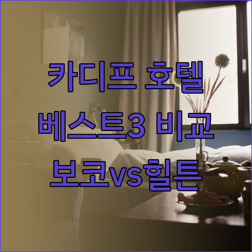 카디프 호텔 추천 베스트3? 보코, 