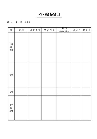  운동일지 필요한 이유 중량과 세트 반복회수 중요한 원칙