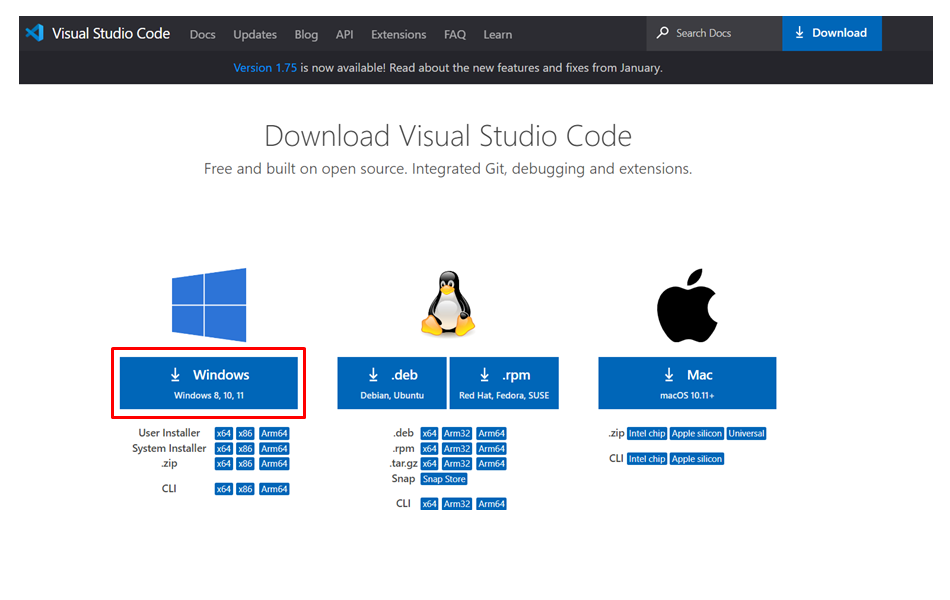VSCode(Visual Studio Code) 다운로드