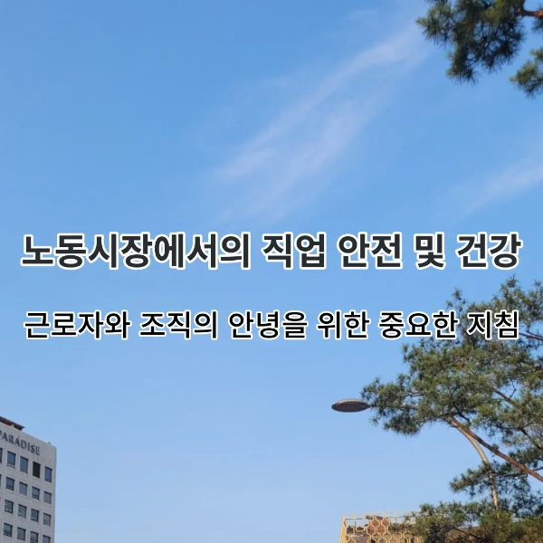 노동시장에서의 직업 안전과 건강을 설명하는 섬네일