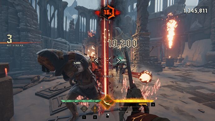  메탈헬싱어 게임패스 Metal: Hellsinger 리뷰: 누구나 템포가 될 수 있는 리듬 슈터