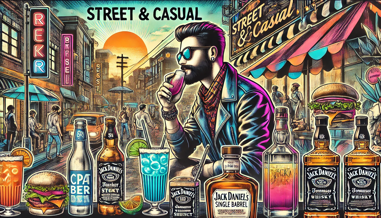 스트릿 & 캐주얼 스타일 – 자유롭고 개성 넘치는 주류