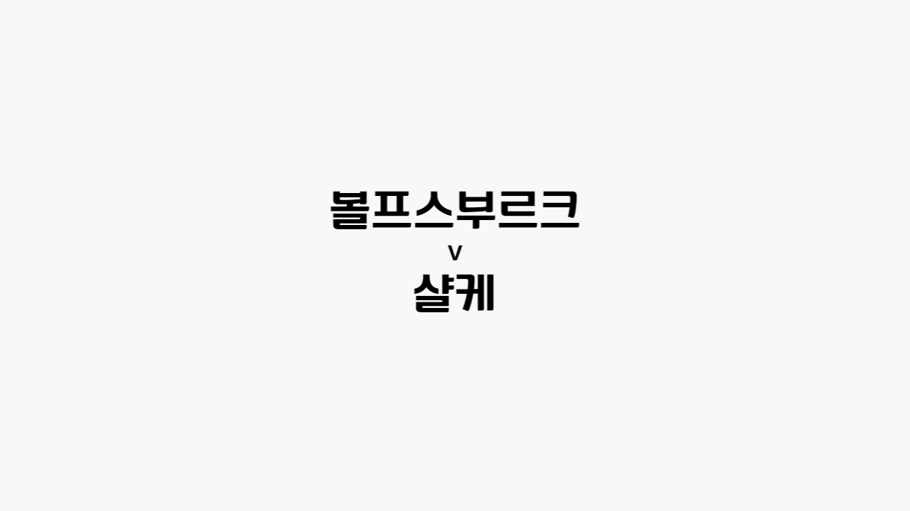  67회차 180번 [분데스리가] 볼프스부르크 vs 샬케