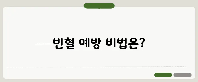 철분 많은 음식 추천 빈혈 예방에 좋은 식재료