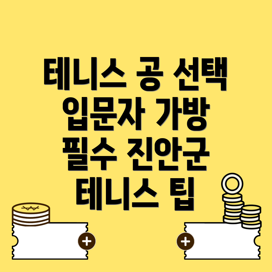 진안군 테니스 공