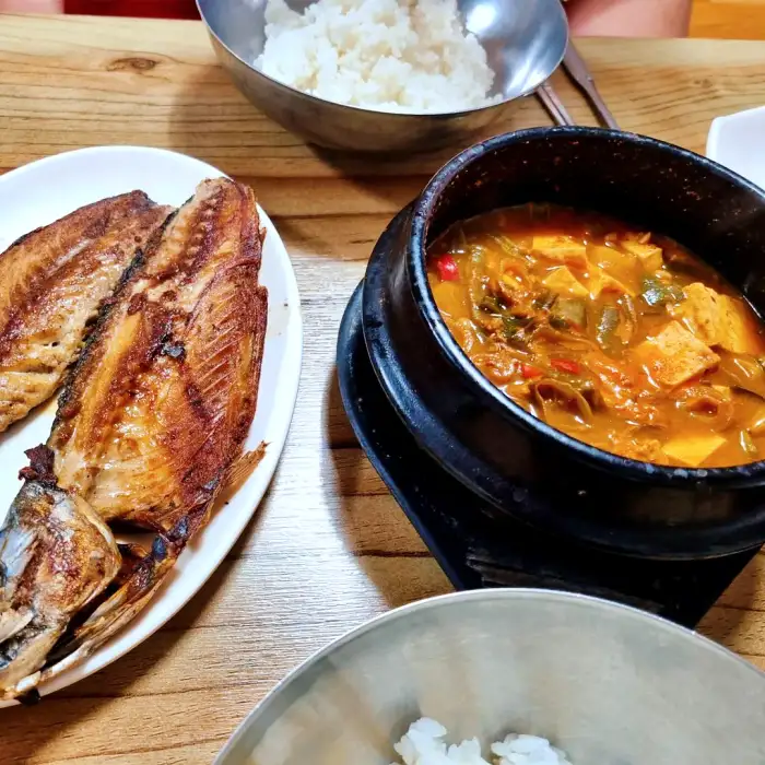 생방송 오늘저녁 경북 안동 된장찌개 간고등어 백반 맛집