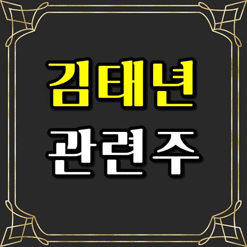  김태년 관련주 2종목 , 누구보다 빠르게 준비!!