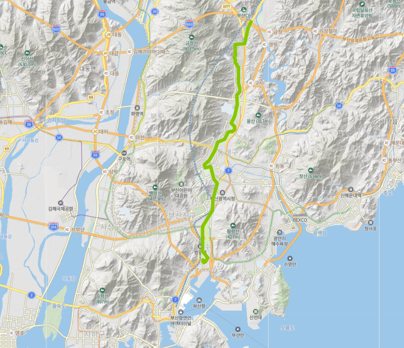  부산 80번버스 노선, 시간표 :: 노포역, 부산외대, 부산대, 미남역, 부전시장