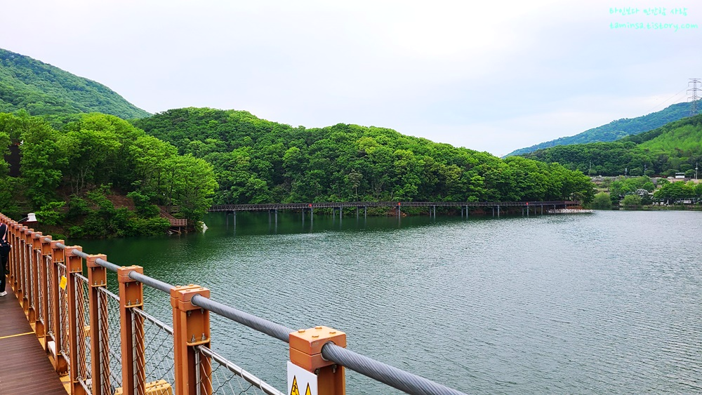 마장호수-출렁다리