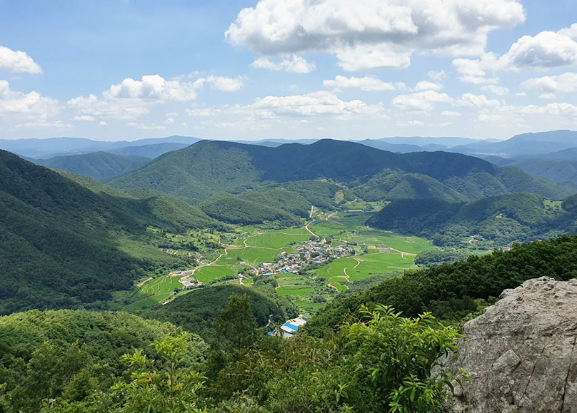 경주 화랑의 언덕 파크골프장. 경북 경주시 산내면 내일리 산261-2