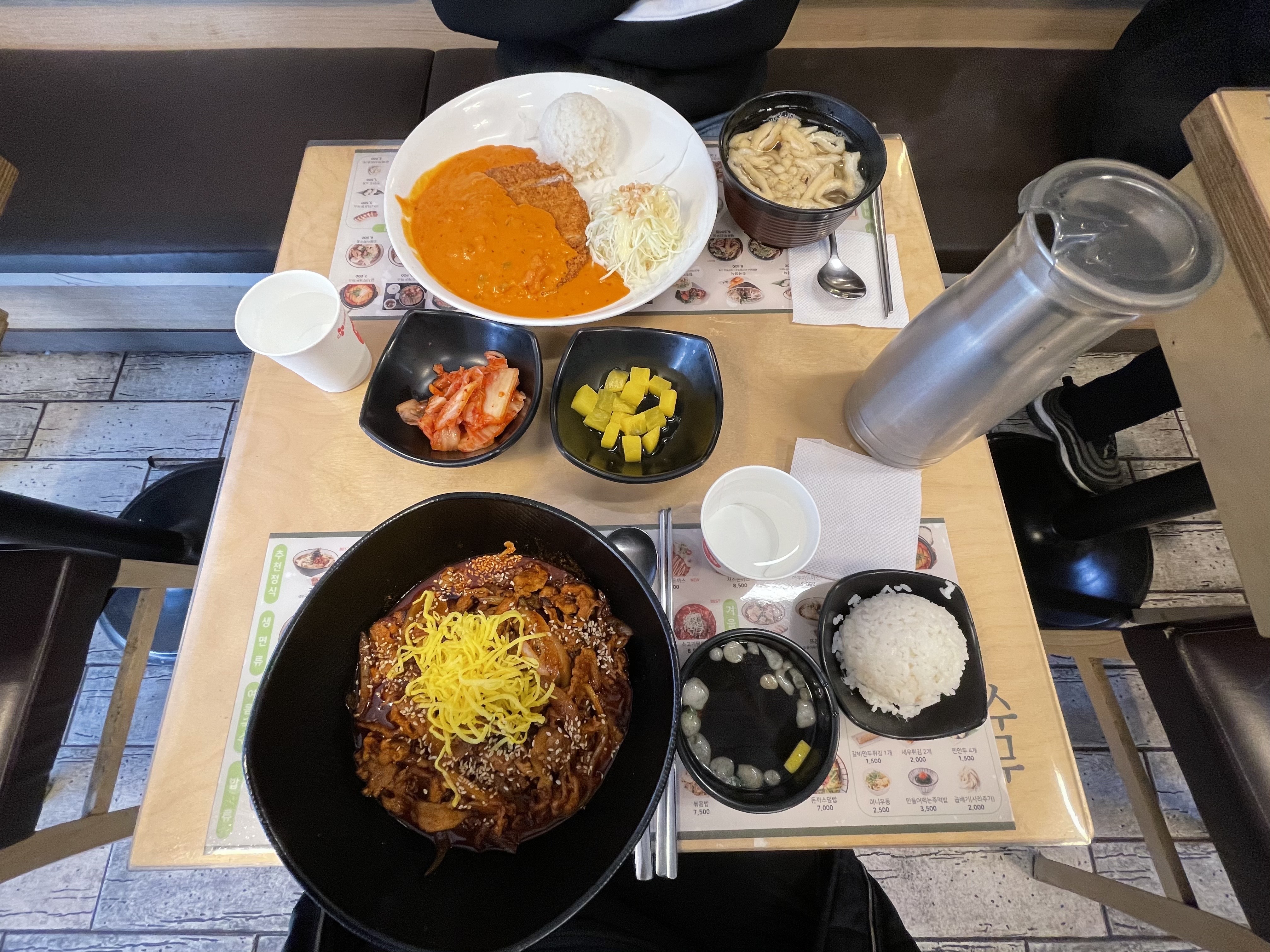 돈까스제육정식