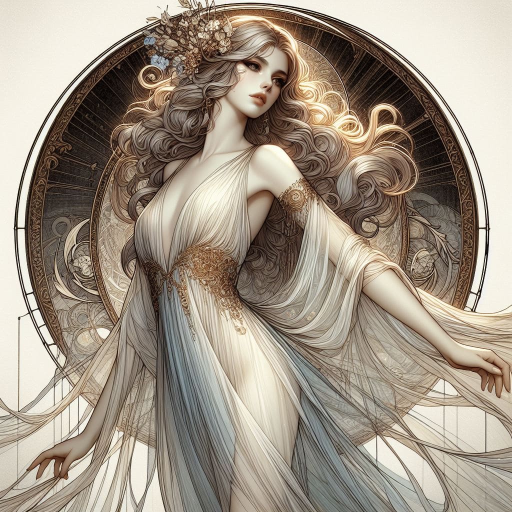 Enchanting of Greek goddess 15