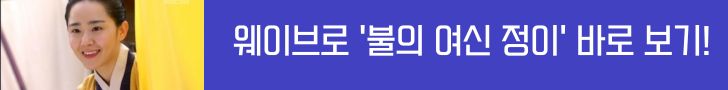 불의 여신 정이