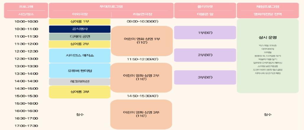 제50회 부산 어린이날 큰잔치 &#44; 해운대 영화의 전당에서 함께해요