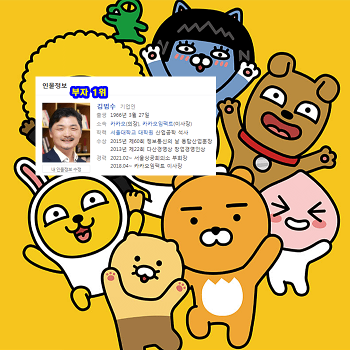  심심할 때 보는 대한민국 최고의 부자 순위 TOP 10