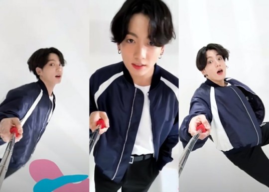  방탄소년단 정국, 애교 넘치는 'Dynamite' 꽃미남 비주얼 '설렘 폭발'