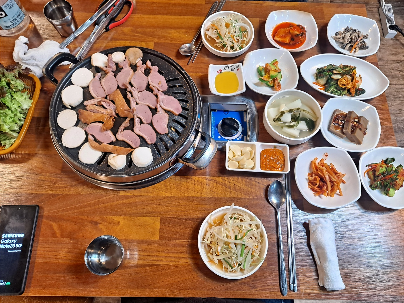  [천안 불당동 오리고기 존맛집 큰집오리]훈제,주물럭,로스/오리 보양식/ 부모님 모시고 가기 좋은 식당/ 고기 구워주는 집