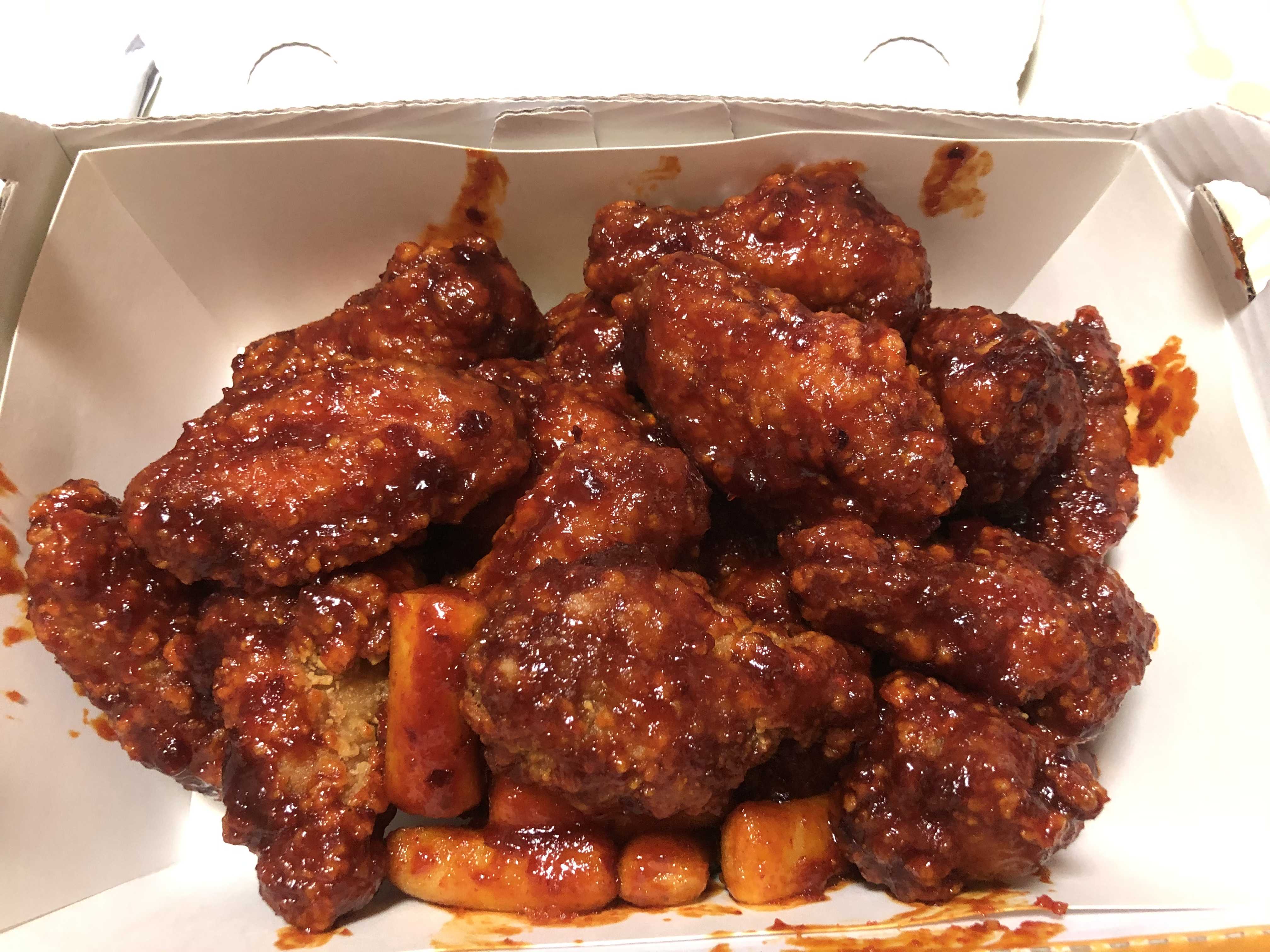  광주 상무지구 멕시카나 배달 야식은 역시 치킨