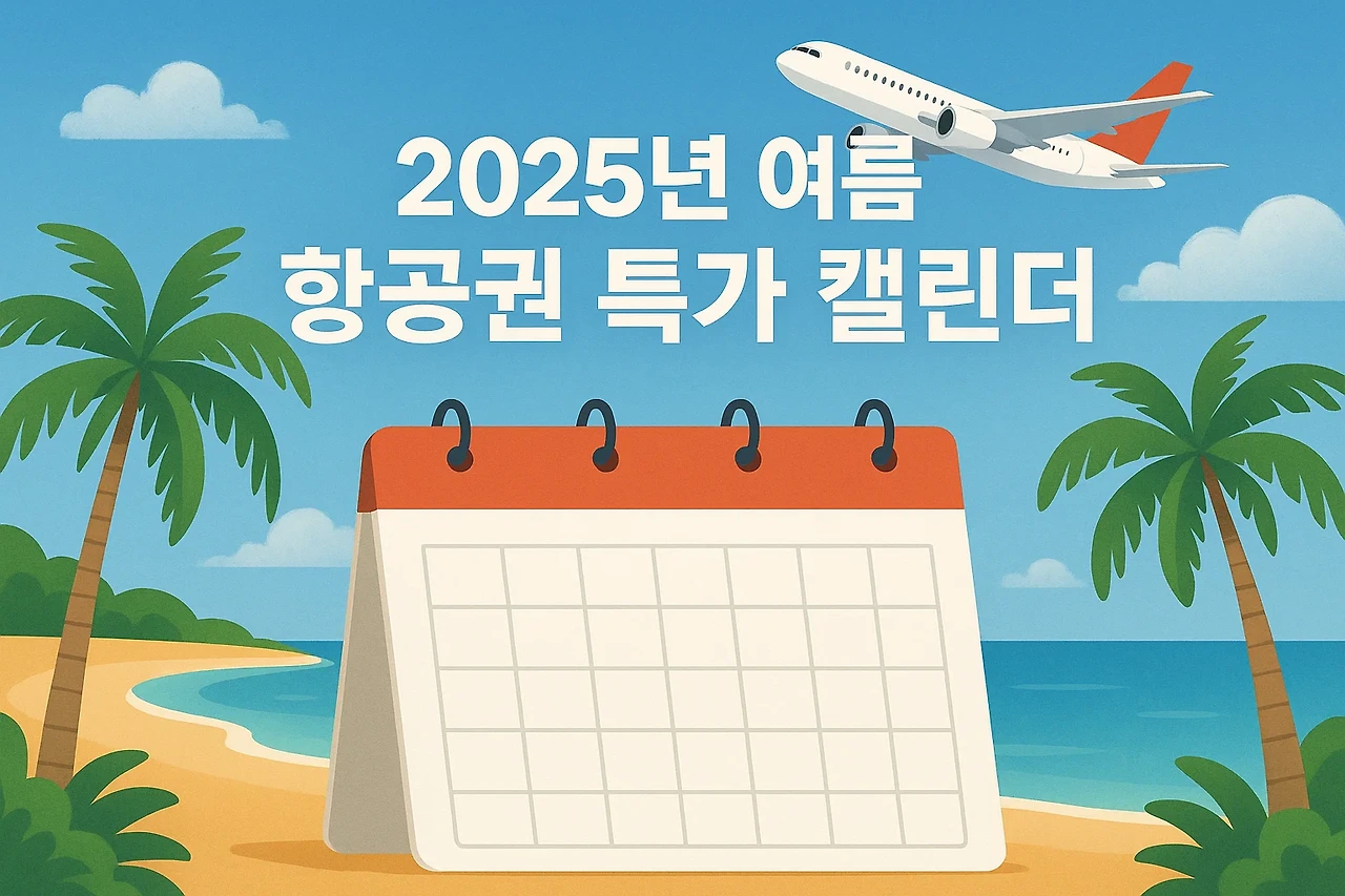 2025 여름 항공권 특가 완벽 가이드