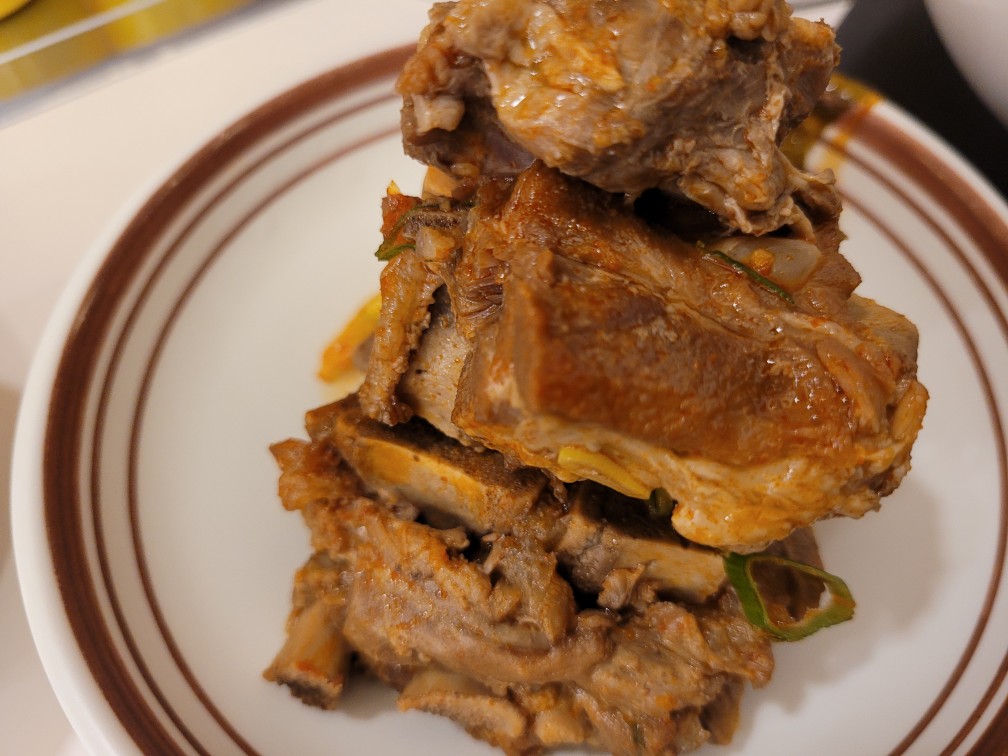 삼삼뼈국 창원 반송점 뼈해장국 맛집 한돈육전 물냉칼국수도 일품