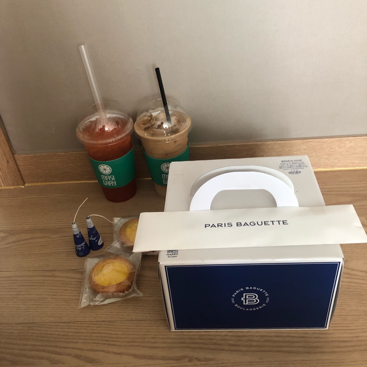  파리바게트 모바일 상품권:) 파리바게트 케이크 교환권으로 산 파리바게트 케익선물