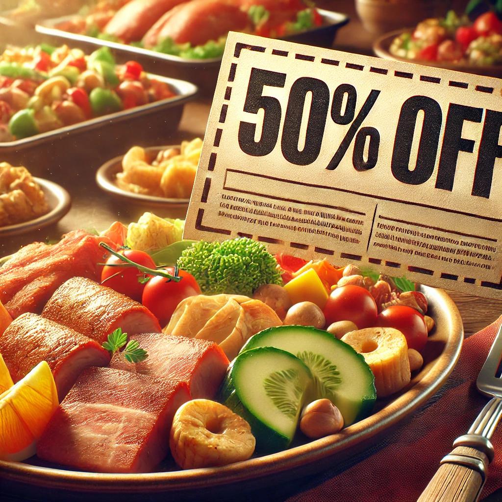 빕스 8월 50%할인쿠폰