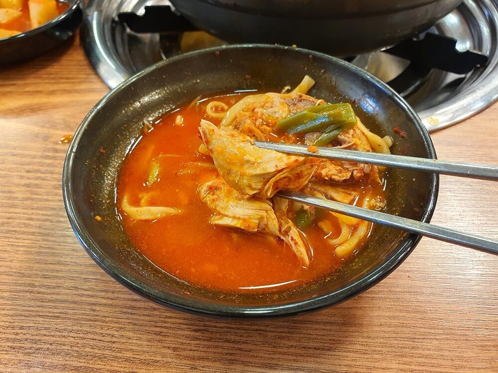 성남 중앙시장 수미식당- 닭한마리얼큰칼국수13