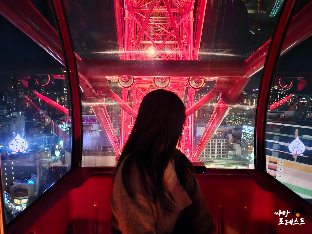 오사카 햅파이브 빨간 관람차 인증샷