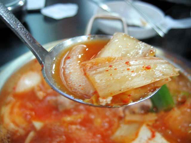스팸김치찌개