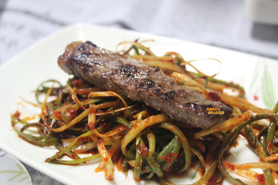 백종원표 파절이 양념 2가지 맛 만들기, 간장식초 & 초고추장 파채무침, 파절이 후기 - STEP 02. 백종원표 파절이 양념 2가지 맛 만들기, 간장식초 & 초고추장 파채무침, 파절이 후기 - STEP 02.
