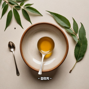 공복에 참기름 한스푼