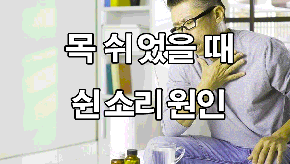  쉰 목소리, 목쉬었을 때 원인 정리