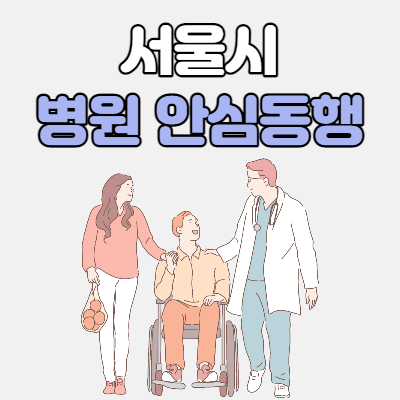 서울시 병원 안심동행 서비스 신청