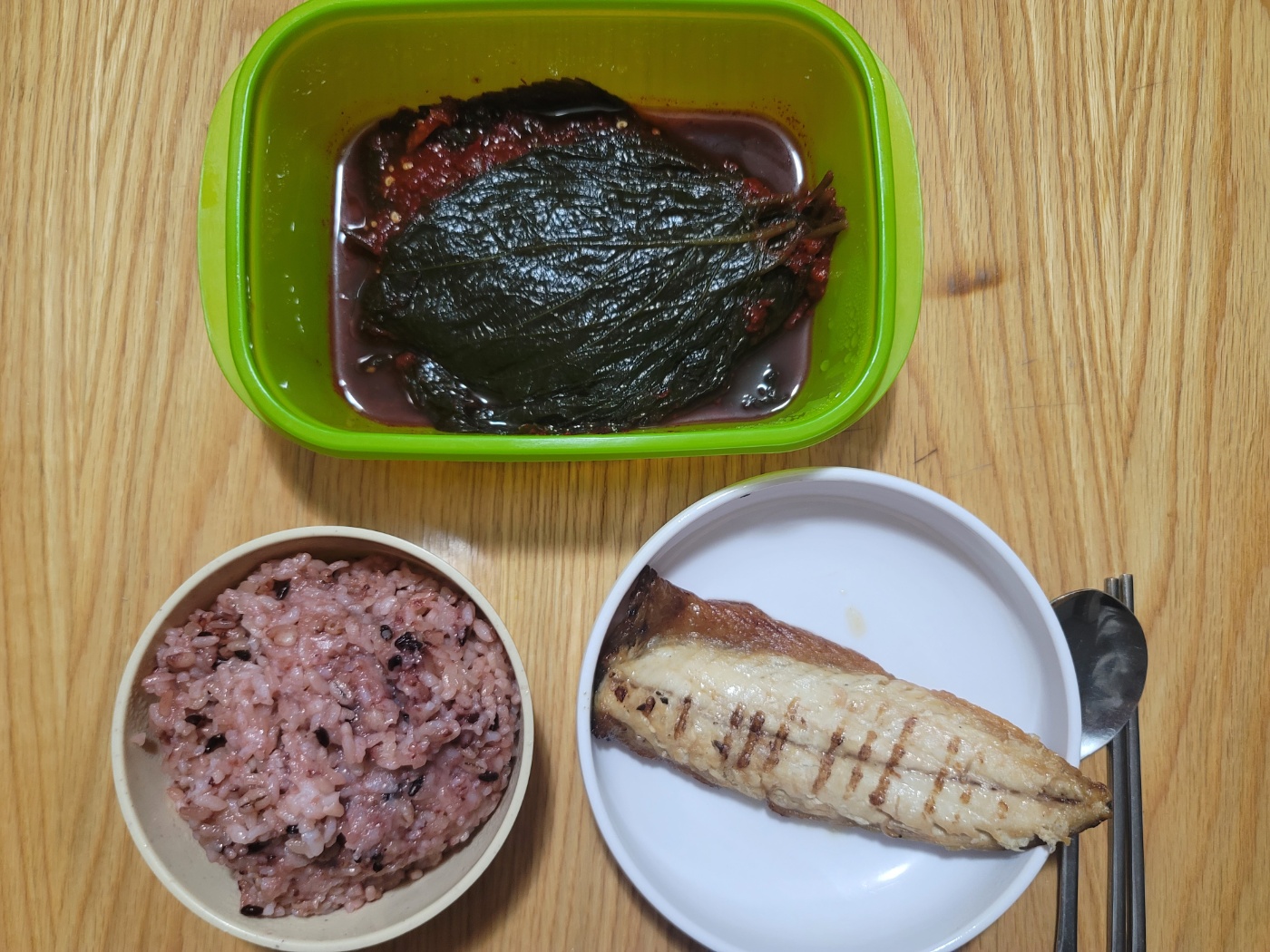 고등어구이-식사