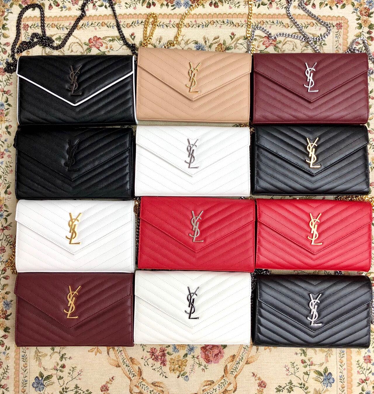  [SAINT LAURENT] 입생로랑 WOC 크로스백 (8 COLOR)