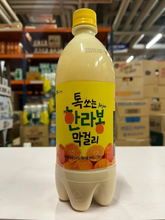 매콤한 가격의 술 막걸리(밤, 한라봉, 옥수수, 고구마, 땅콩) 소개. 6