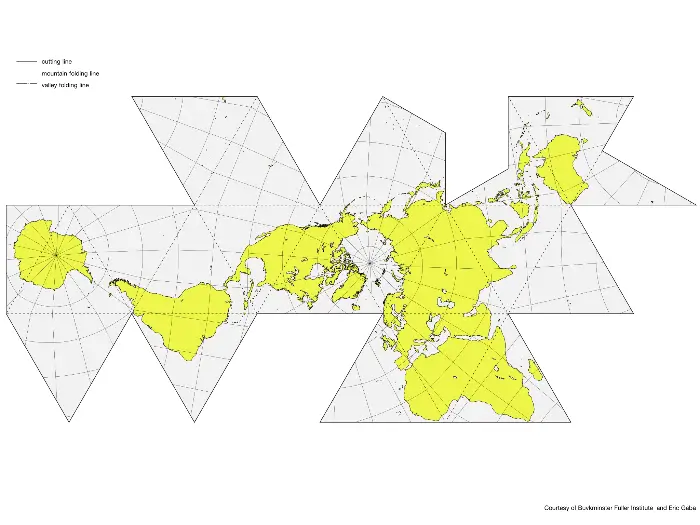 다이맥시온 지도 (Dymaxion Map)